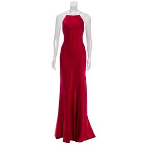 RACHEL ZOE Square Neckline Long Dress